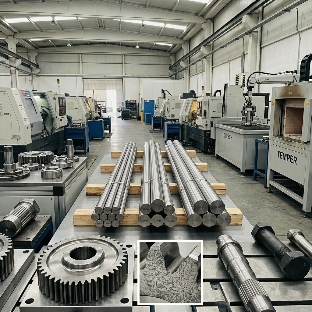 ISLAH ÇELİKLERİ (QUENCHING AND TEMPERING STEELS)